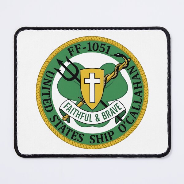 Item preview, USS O'Callahan (FF-1051) Naval Ship Insignia designed and sold by CharlieDesings.