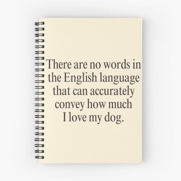 Item preview, "Bold Dog Love Quote Typography" designed and sold by WaggingTailsCo.