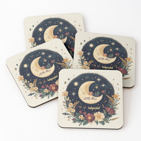 Item preview, Little Miss Independent Moon designed and sold by Stardustcoveco.