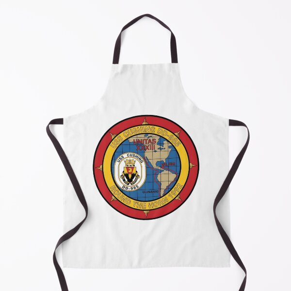 Item preview, USS Cushing (DD-985) UNITAS XXXIII "Round the Horn" 1992 Deployment Insignia designed and sold by CharlieDesings.