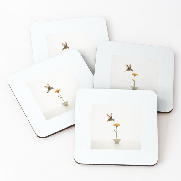 Item preview, A hummingbird on a potted flower  designed and sold by Kolibra.