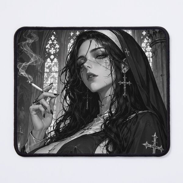 Item preview, Nun Saint In A Cathedral  designed and sold by Dr Voodoo.