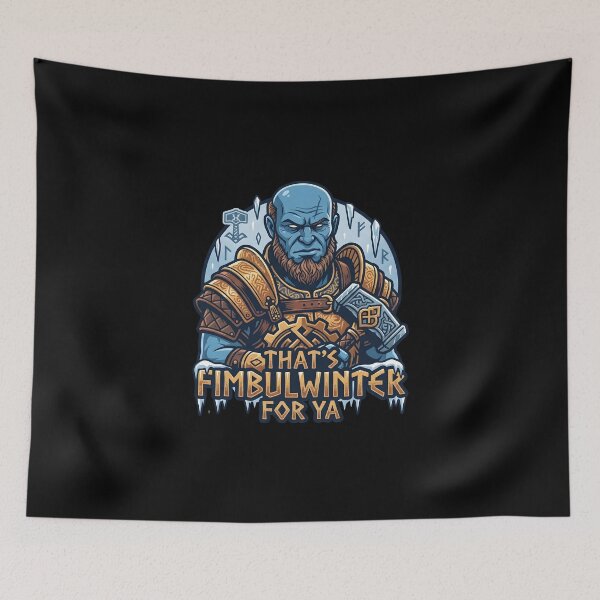 Item preview, Brok God Of War - Thats Fimbulwinter For Ya designed and sold by Enea Kelo.