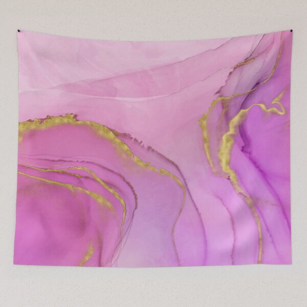Item preview, Abstract alcohol ink painting - Selina designed and sold by blursbyai.