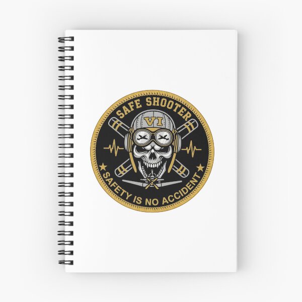 Item preview, "Safe Shooter" Aviation Flight Safety Commemorative Insignia designed and sold by CharlieDesings.