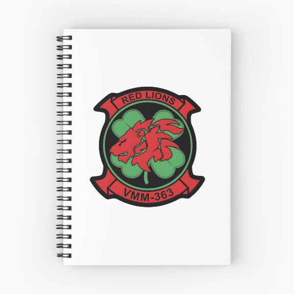 Item preview, VMM-363 "Red Lions" Marine Medium Tiltrotor Squadron Insignia designed and sold by CharlieDesings.