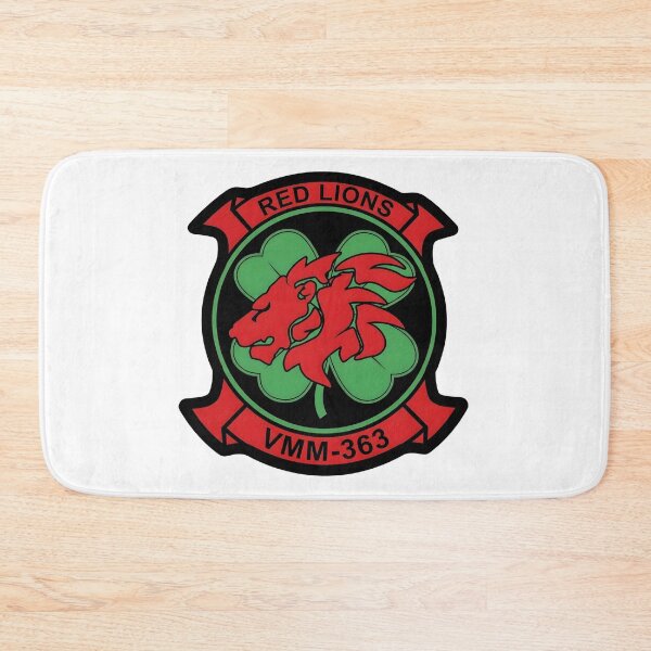 Item preview, VMM-363 "Red Lions" Marine Medium Tiltrotor Squadron Insignia designed and sold by CharlieDesings.