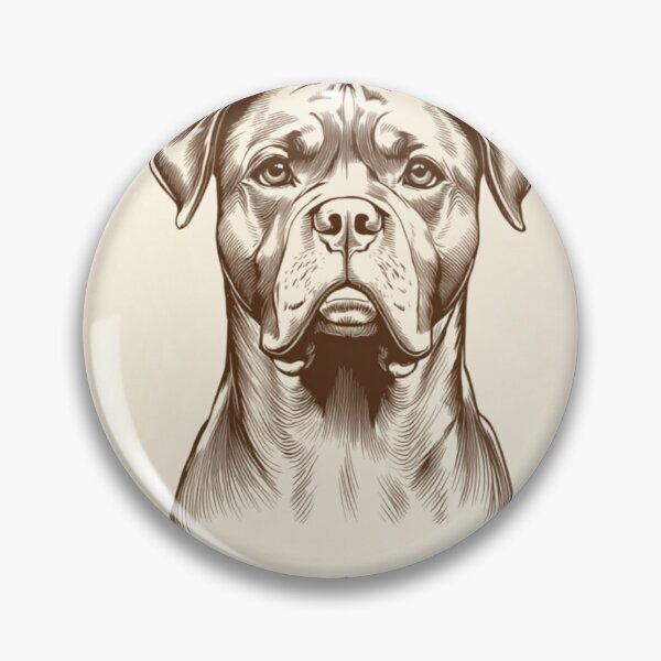 Item preview, "Vintage Etched Boxador Portrait Quote Print" designed and sold by WaggingTailsCo.