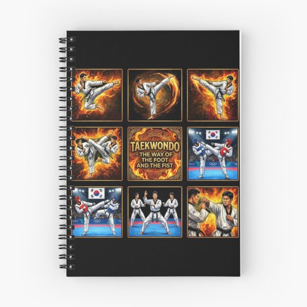 Item preview, Taekwondo Master Martial Arts Fire Pop Art Design designed and sold by redsharkuk.
