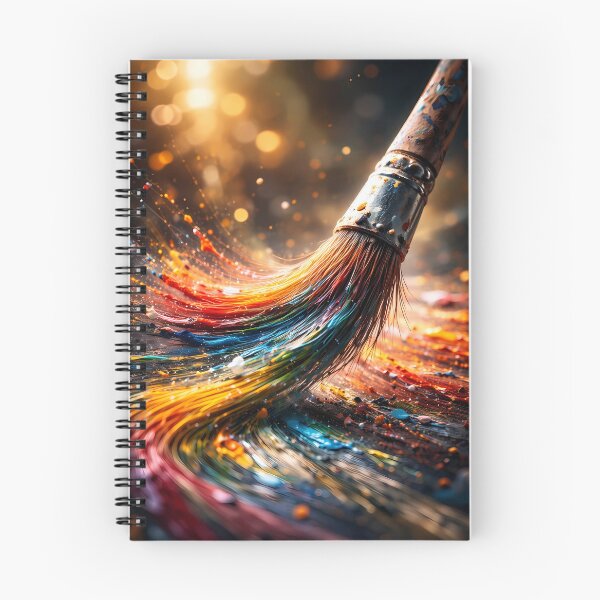 Item preview, Vibrant Paintbrush in Motion designed and sold by cuprum.