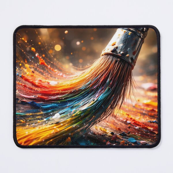 Item preview, Vibrant Paintbrush in Motion designed and sold by cuprum.