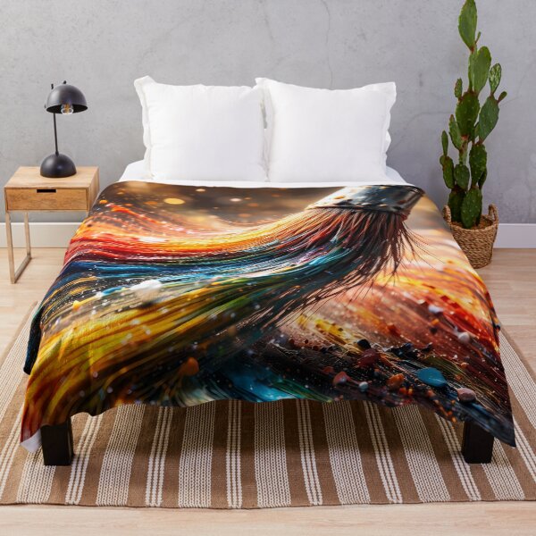 Aperçu de l'œuvre Pinceau vibrant en mouvement créée et vendue par cuprum.