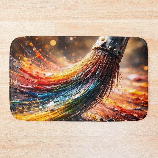 Item preview, Vibrant Paintbrush in Motion designed and sold by cuprum.