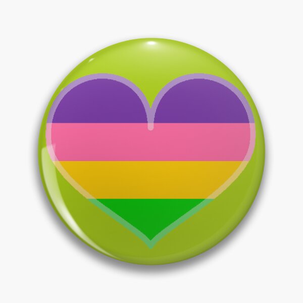 Item preview, Sappho Lesbian Pride Heart [Green Edition] designed and sold by Roxzania.