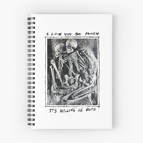 Item preview, I LOVE YOU SO MUCH IT’S KILLING US BOTH (simple) designed and sold by BigDCollages.