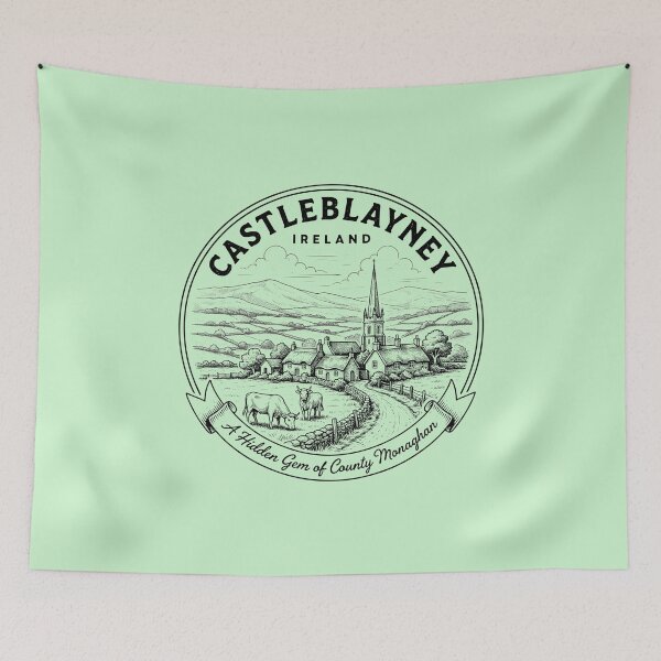 Item preview, Castleblayney, Ireland – A Hidden Gem of County Monaghan Circular Design designed and sold by Peter Stawicki.