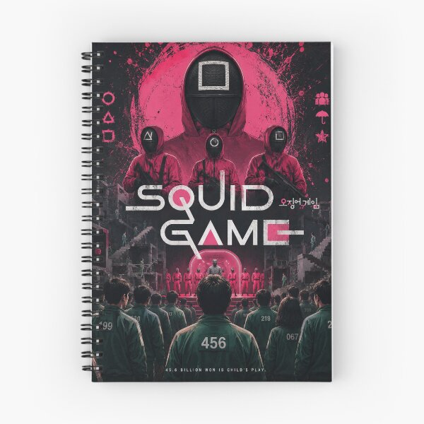 Item preview, Squid Game Inspired – Survival Challenge Poster designed and sold by AndGarciart.
