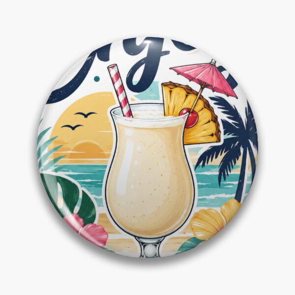 Item preview, Enjoy Piña Colada | Tropical Summer Vacation T-Shirt designed and sold by Artist heart studio.