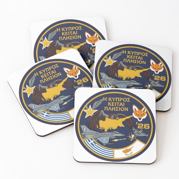 Item preview, Hellenic Air Force 340 Squadron "Fox" Cyprus Deployment Commemorative Insignia designed and sold by CharlieDesings.