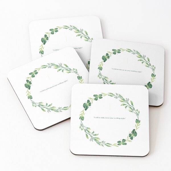 Item preview, I will be with you on your wedding night. designed and sold by The Staff Room Shop.