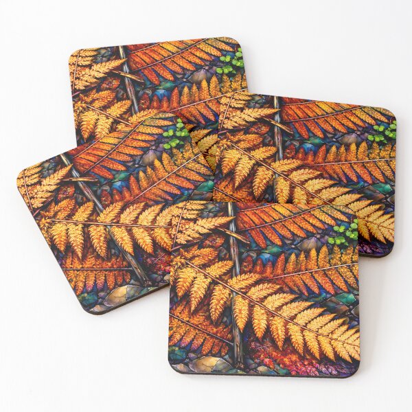 Item preview, Vibrant Autumn Ferns designed and sold by cuprum.
