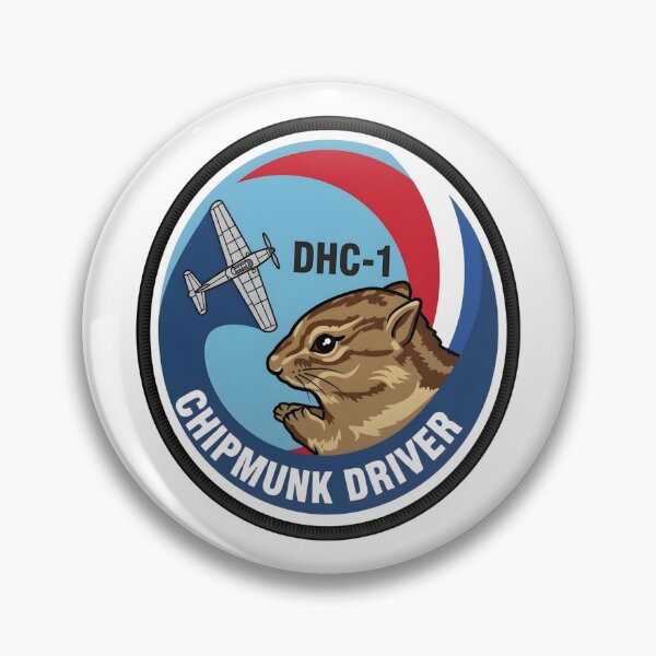 Item preview, de Havilland DHC-1 "Chipmunk Driver" Commemorative Aviation Insignia designed and sold by CharlieDesings.