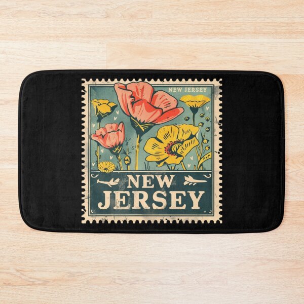 Item preview, New Jersey Vintage Postage Stamp - Wildflowers designed and sold by tiigerdad.
