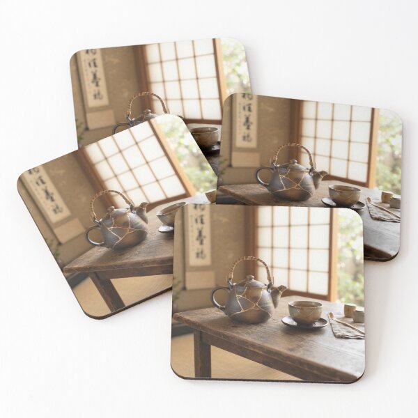 Item preview, Kintsugi Teapot Set - Traditional Japanese Art designed and sold by Purrfecta.