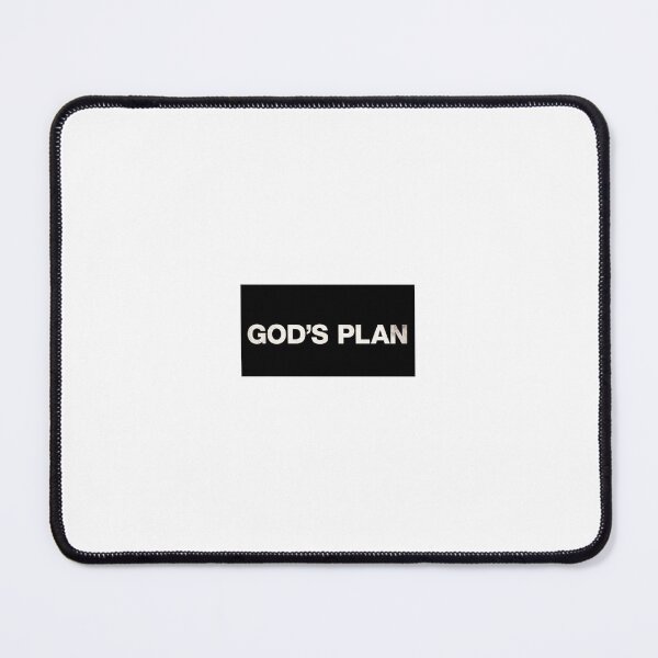Item preview, Gods Plan Bold Typography Black and White designed and sold by DIIBX.