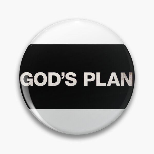 Item preview, Gods Plan Bold Typography Black and White designed and sold by DIIBX.