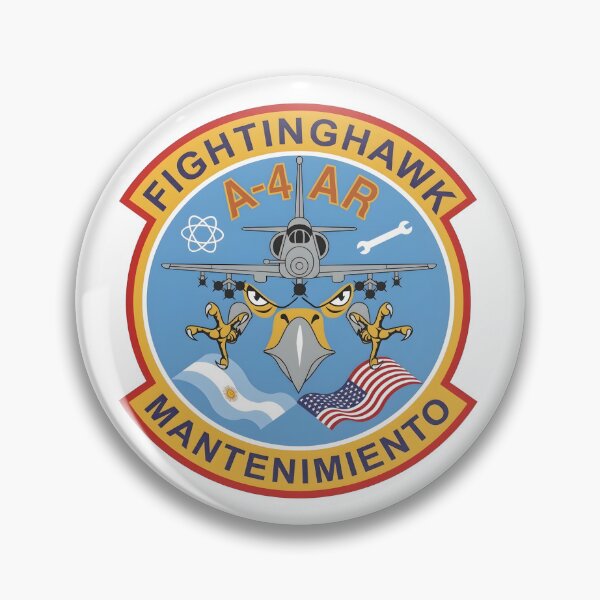 Item preview, Argentine Air Force A-4AR Fightinghawk Maintenance Commemorative Insignia designed and sold by CharlieDesings.