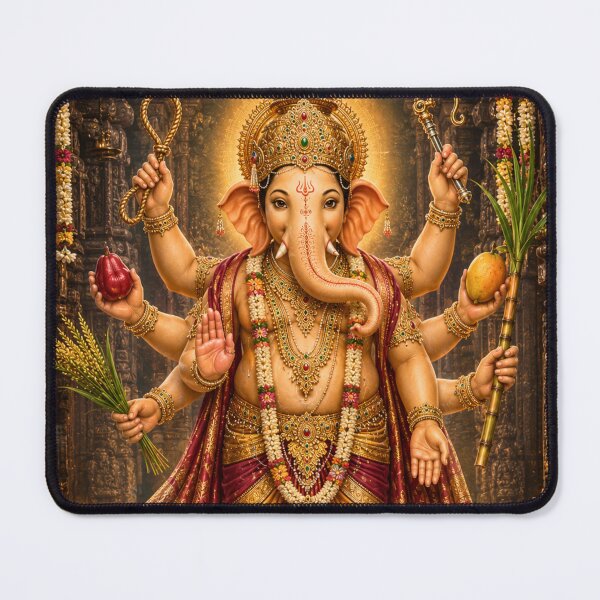 Item preview, Taruna Ganapati – The Divine Youth | Museum-Quality Sacred Hindu Wall Art | The 32 Sacred Forms of Lord Ganesha Collection designed and sold by Homyar.