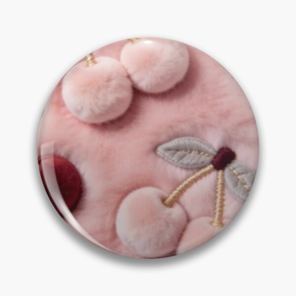 Item preview, Cute Fluffy Pink Furry Cherry Pattern designed and sold by Hey! your search is end here.