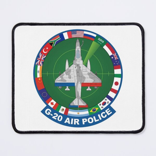 Item preview, Argentine Air Force G-20 Summit "G-20 Air Police" Commemorative Insignia designed and sold by CharlieDesings.