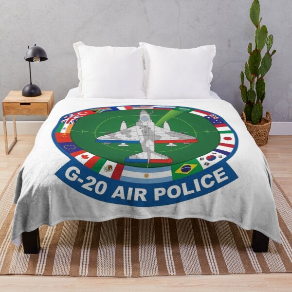 Item preview, Argentine Air Force G-20 Summit "G-20 Air Police" Commemorative Insignia designed and sold by CharlieDesings.