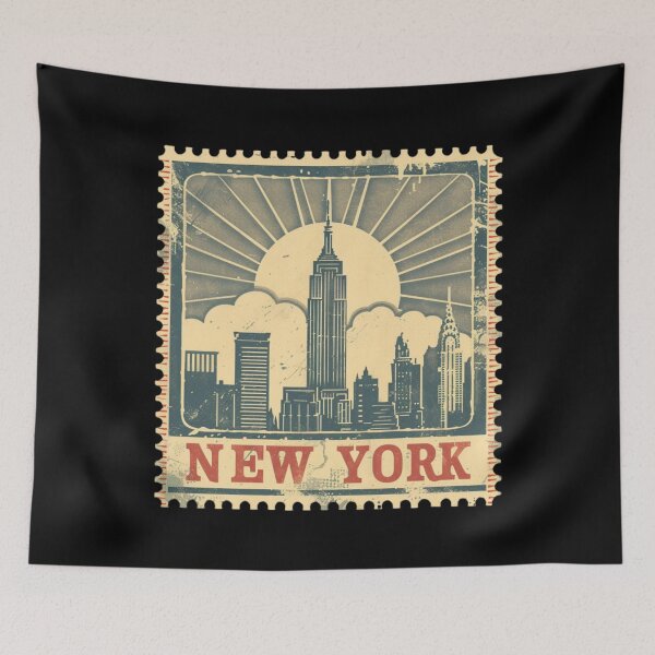 Item preview, New York Vintage Stamp - Empire State Building designed and sold by tiigerdad.