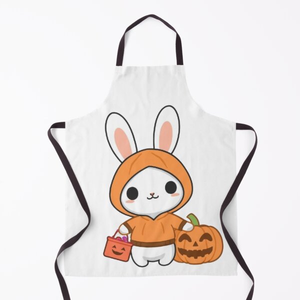 Item preview, Kawaii Pumpkin Bunny Sticker | Cute Halloween Rabbit PNG Design designed and sold by Stylestickers55.