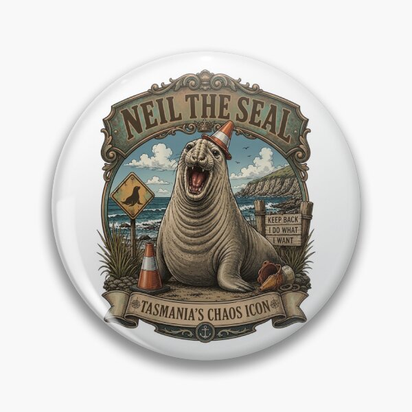 Item preview, Neil The Seal designed and sold by QliumoPery.