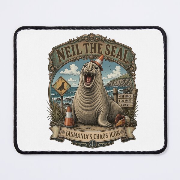 Item preview, Neil The Seal designed and sold by QliumoPery.