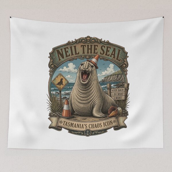 Item preview, Neil The Seal designed and sold by QliumoPery.