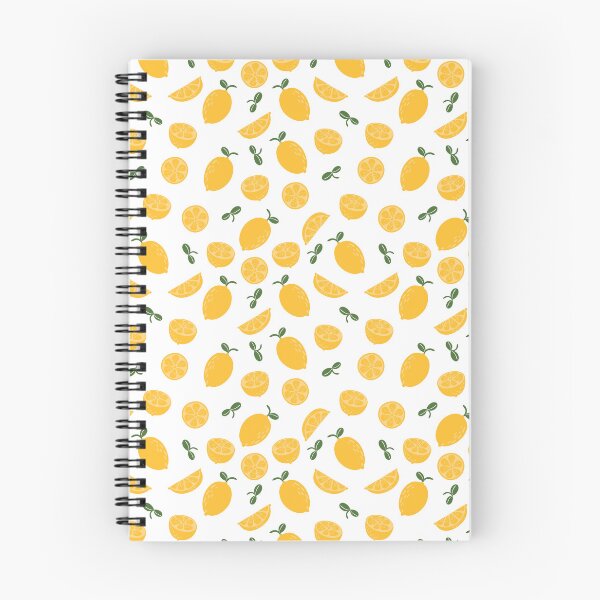 Item preview, Lemon pattern with bright citrus illustrations designed and sold by Rue Market.