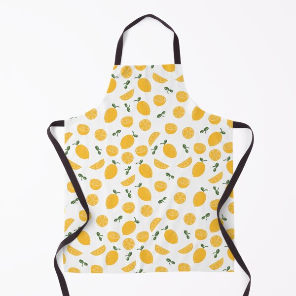 Item preview, Lemon pattern with bright citrus illustrations designed and sold by Rue Market.