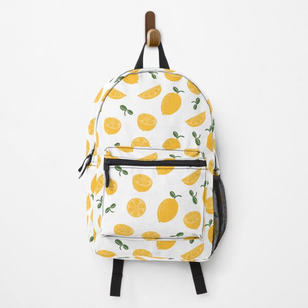 Item preview, Lemon pattern with bright citrus illustrations designed and sold by Rue Market.