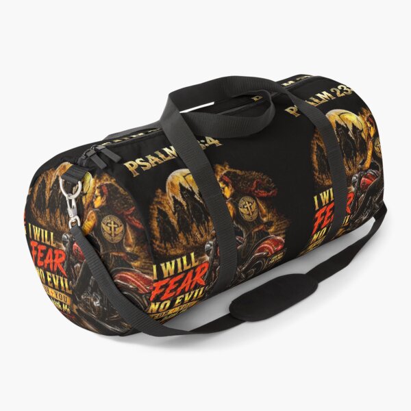Item preview, Fear No Evil – Psalm 23:4 | Christian Biker Edition designed and sold by Sanctum Icons.