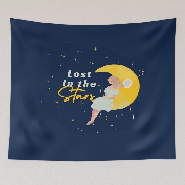Item preview, Lost in the Stars Celestial Moon Girl designed and sold by STKdesign62.