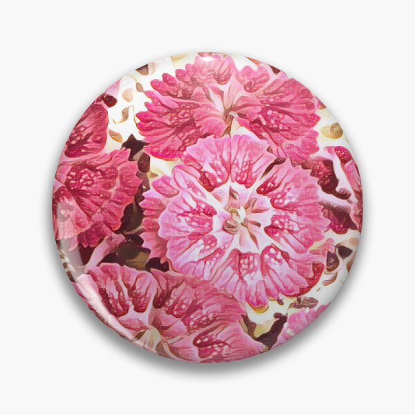 Item preview, Impressionist Pink Carnation Bouquet Macro Digital Painting designed and sold by BalkanBloom.
