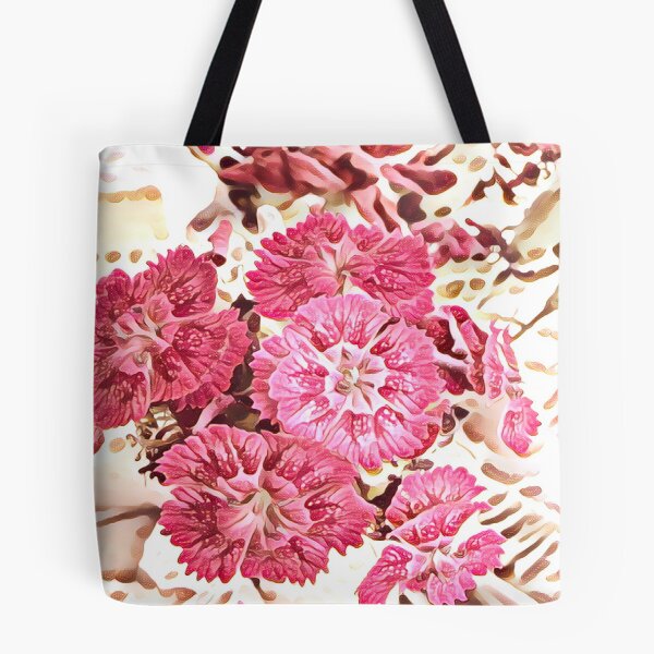 Item preview, Impressionist Pink Carnation Bouquet Macro Digital Painting designed and sold by BalkanBloom.