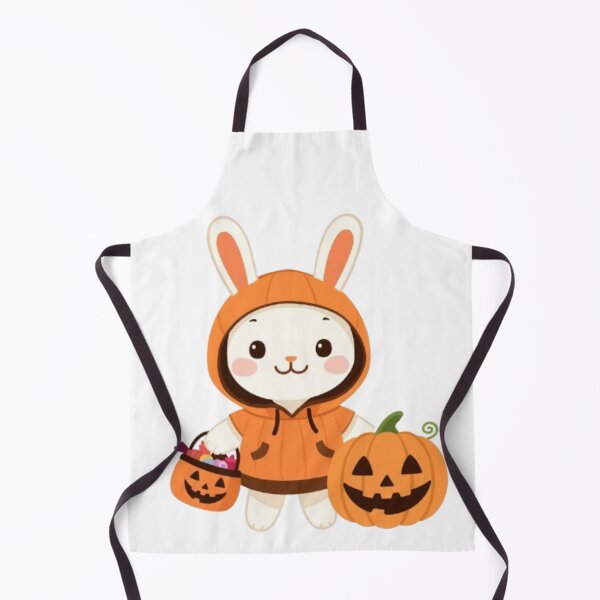 Item preview, Cute Halloween Pumpkin Bunny Kawaii Sticker | Adorable Rabbit Fall Gift designed and sold by Stylestickers55.