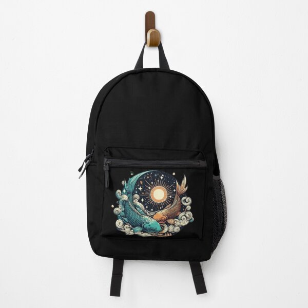 Item preview, Cosmic Koi Yin‑Yang – Celestial Harmony Design designed and sold by Dogandesighn.
