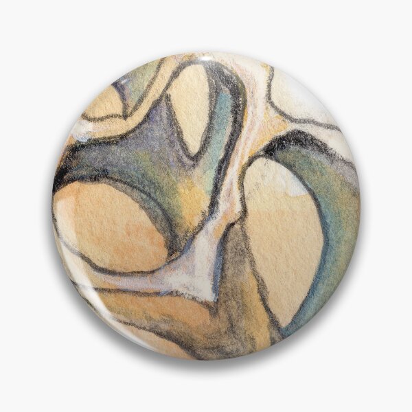 Item preview, Beach Cottage Shell Watercolor Illustration in Oranges designed and sold by Imagine Bee Studio.